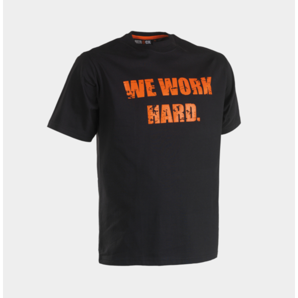 T-Shirt_We_Work_hard_schwarz_vorne.jpg