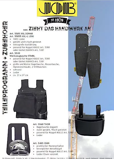 JOB Zubehör Katalaog
